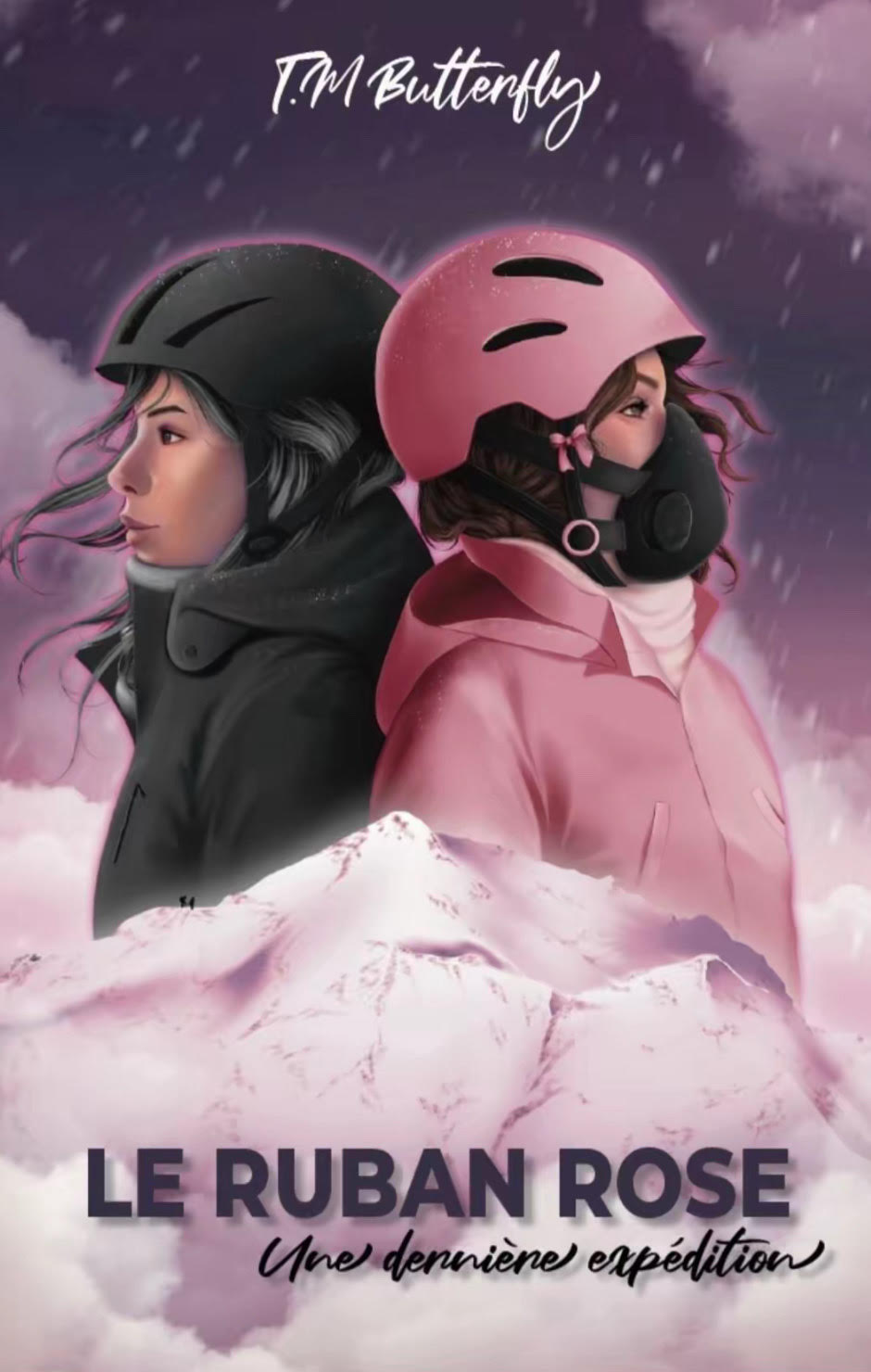 Couverture du livre Le Ruban Rose de M.J - Client Honorine beta-lecture